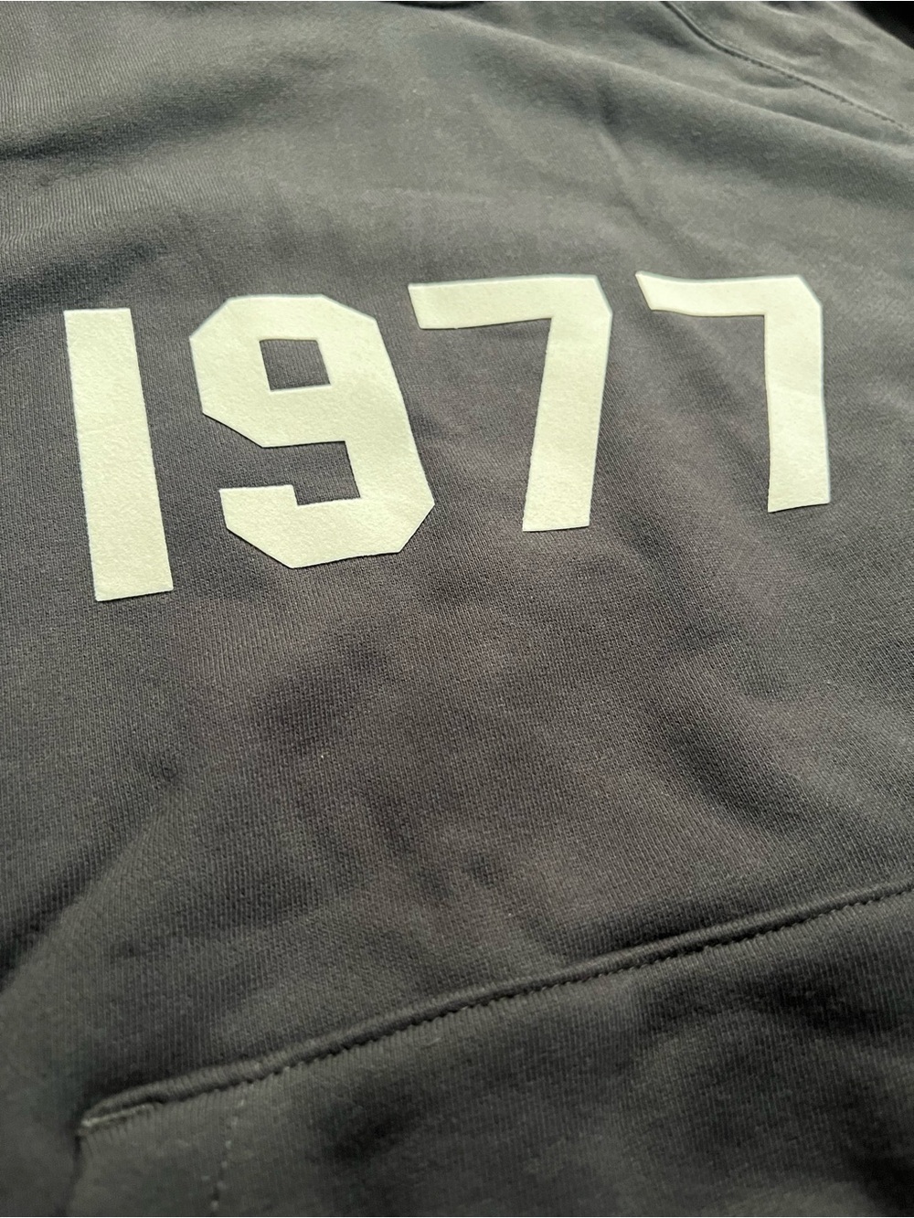 Essentials Fear Of God 1977 Iron Hoodie - NEW - Picture 3 of 6
